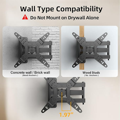 IWORKBOARD 32+ 40 inch Full Motion TV Wall Mount - Image 7