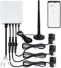 Smart WIFi Energy Monitor with 3 * 80A Clamp, Home Power Monitor Track by EdgeAnt
