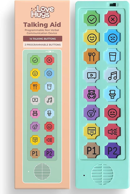 AAC Device for Autism & Speech Therapy. Non Verbal Communication Tools for Kids by LoveHugs