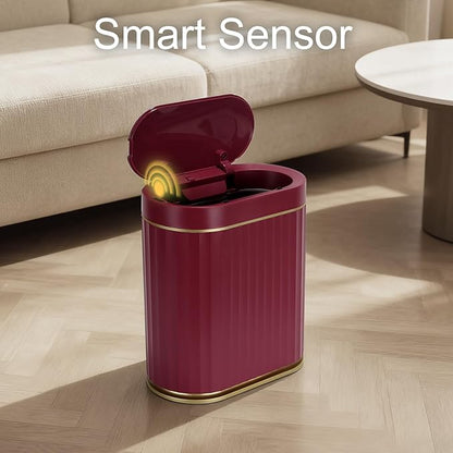 ELPHECO Bathroom Motion Sensor Trash can 2 Gallon Automatic Garbage Can - Image 3