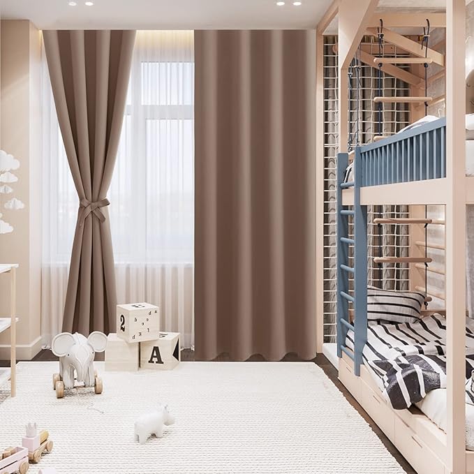 Hiasan Short Blackout Curtains for Bedroom - Image 8