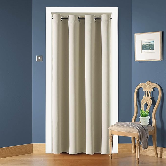 ChrisDowa Blackout Door Curtains by ChrisDowa