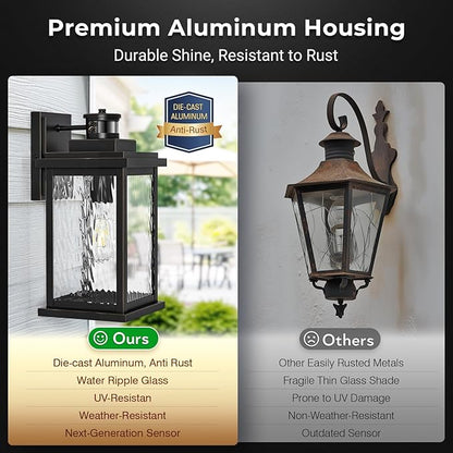 VIANIS Large Motion Sensor Outdoor Lights, Dusk to Dawn Outdoor Lighting - Image 7
