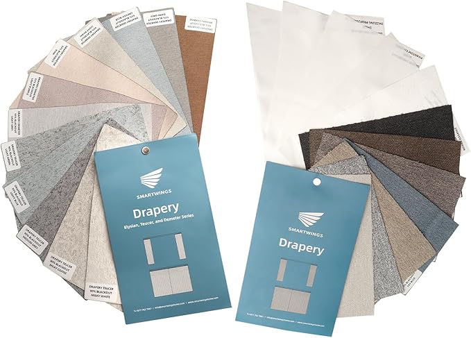 SmartWings Drapery Fabric Samples, by SmartWings