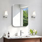 Silver Bathroom Mirror, 18 x 24 Inch Rectangle Mirrors by WelcometoCIVENO