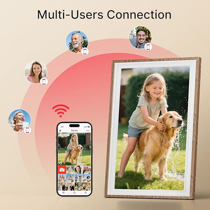 Frameo 10.1" Digital Picture Frame, Smart WiFi Digital Photo Frame - Image 6
