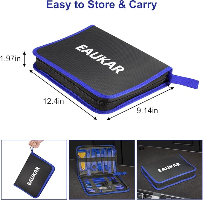 Trim Removal Tool Kit 250Pcs Car Removal Tool Kit Pry Tool Set Auto Clip Pliers - Image 8