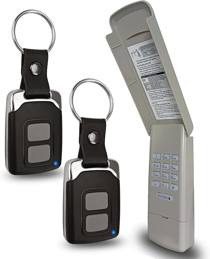 for Chamberlain LiftMaster Craftsman Garage Door Opener Keypad & Remote by Gioaty