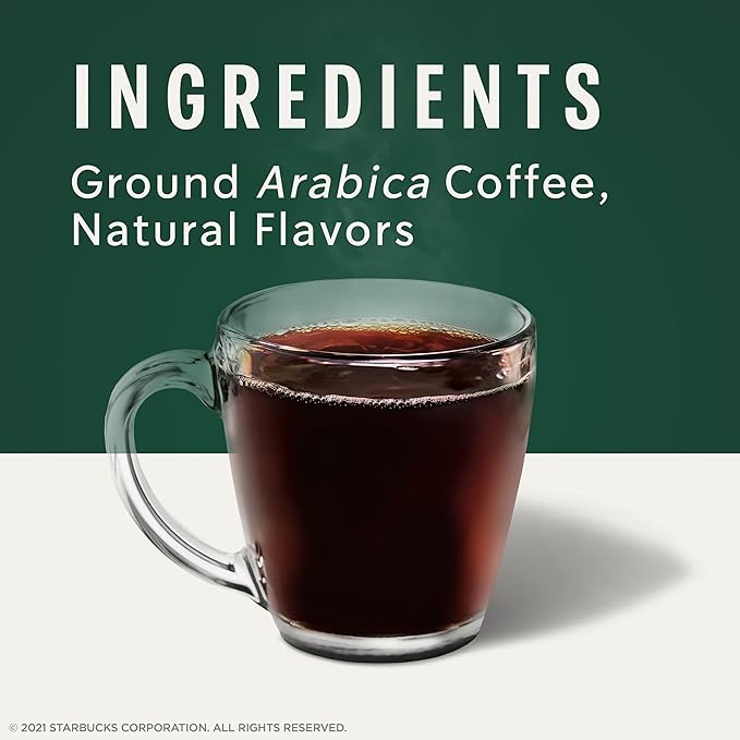 Starbucks K-Cup Coffee Pods, Flavored Hot or Iced Coffee, 60 Keurig Pods - Image 2