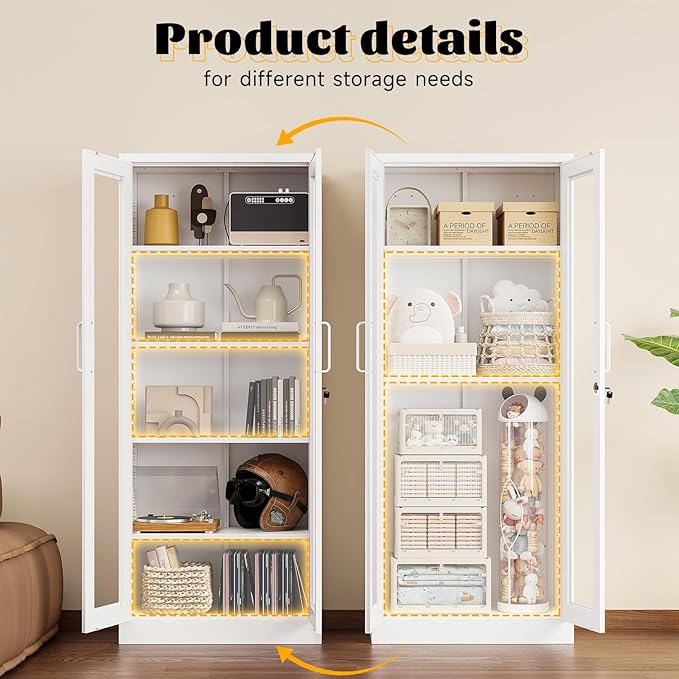 SISESOL Metal Storage Cabinet - Image 6
