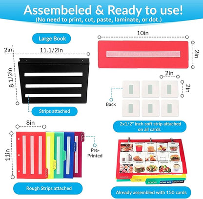 Visual Communication Book, 162 ASD Photo Picture Cards: Autism Language - Image 5