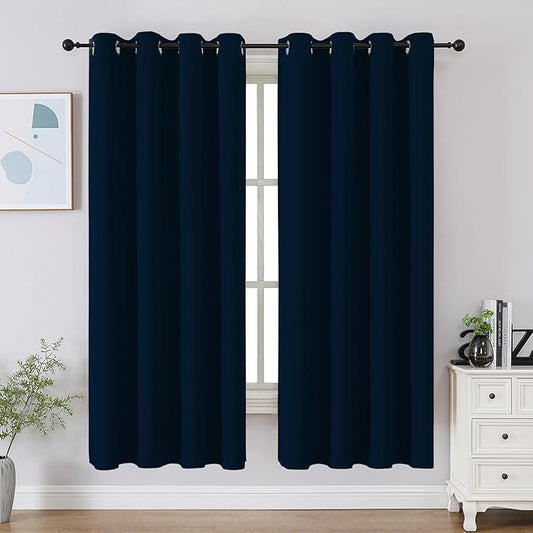CUCRAF Blackout Curtains for Bedroom -Thermal Insulated Light Blocking Drapes by CUCRAF