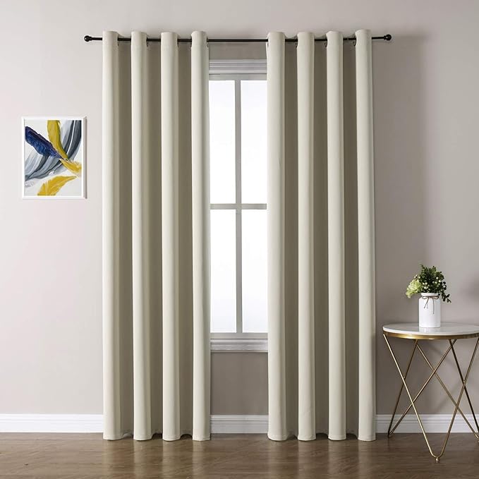 ChrisDowa Grommet Room Darkening Curtains by ChrisDowa