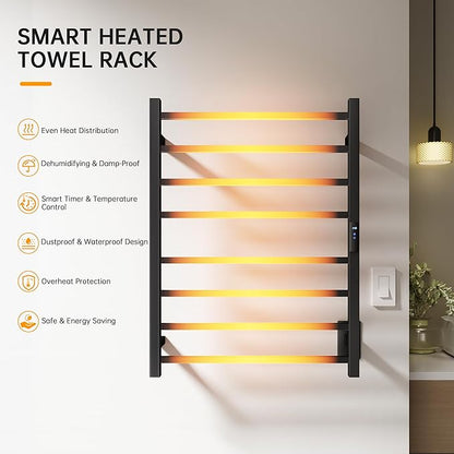 Towel Warmer Rack, Heated Towel Racks - Image 2
