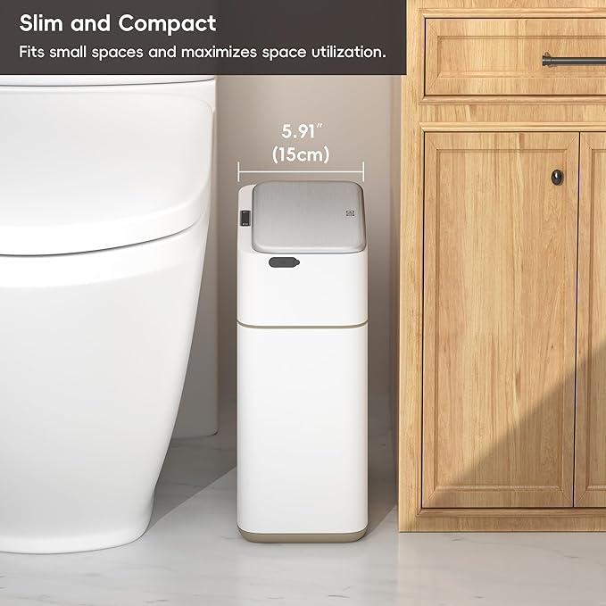 EKO Automatic Bathroom Trash Can - Image 3