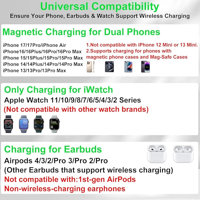 Dual Phone Wireless Charging Station - Image 3