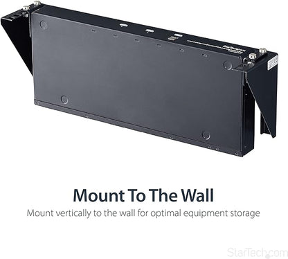 StarTech.com 2U Vertical Wall Mount Patch Panel Bracket - Image 6