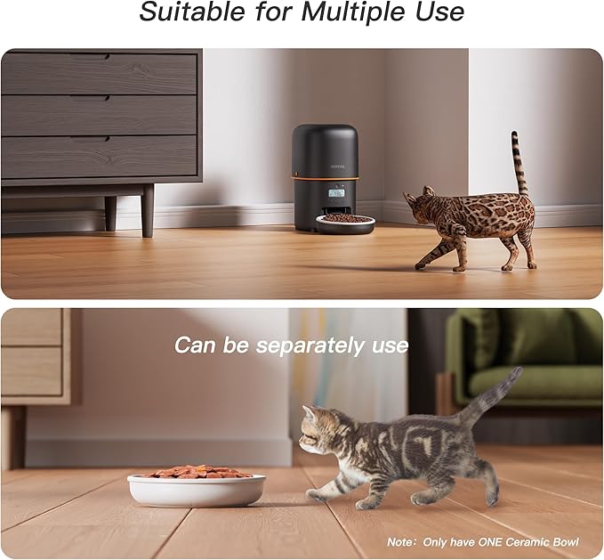 Automatic Cat Feeder - 2L Cat Food Dispenser - Image 3
