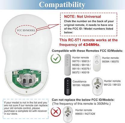 Ceiling Fan Remote Control Replacement - Image 4
