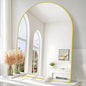 Arched Bathroom Mirror, Wall Mounted Mirror, Living Room, Vertically Hanging or by GLASHOM
