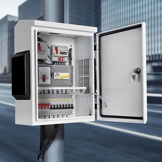 Outdoor Electrical Box, Cold-Rolled Steel Plate, Aluminum Alloy Back Beam - Image 5