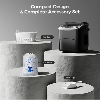 Crzoe Ice Makers Countertop - Image 2