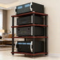 heavy duty 4-tier av media stand, 352 lb, main product view