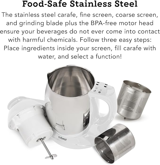 Tribest Soyabella SB-130 Deluxe Automatic Nut Milk Maker & Soy Milk Maker - Image 8