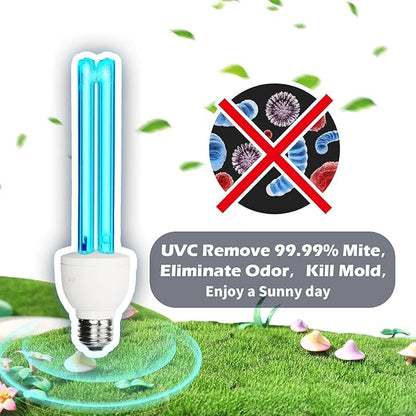6 Pack 25 Watts UVC Light Bulb Ozone Free, Replacement UV Light Bulb - Image 3