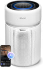 levoit hepa air purifier for home bedroom, allergen, main product view