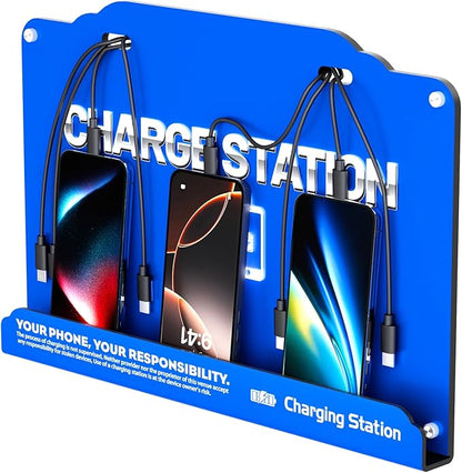 Wall Mounted 8 Port Charging Station - Image 2