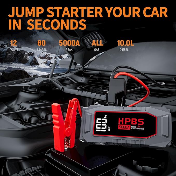 HPBS Car Jump Starter - Image 2