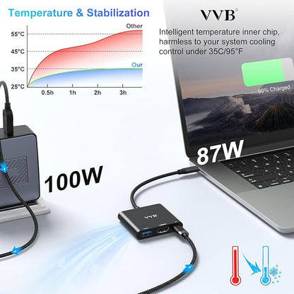 USB C to HDMI Adapter, USB-C Adapter - Image 5