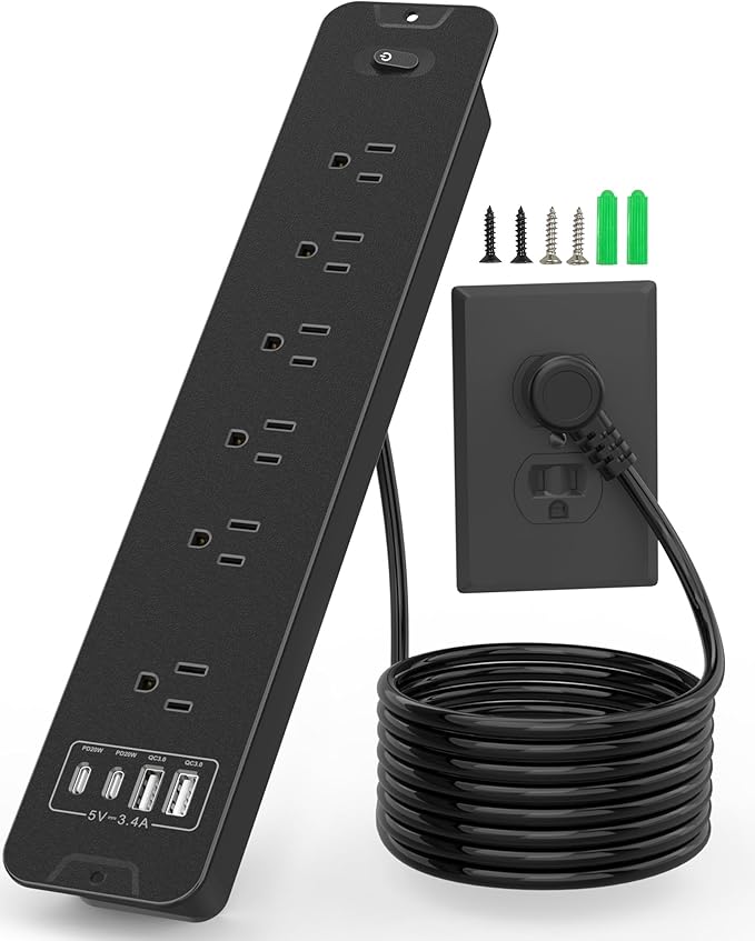 Inhwatek Recessed Power Strip by Inhwatek