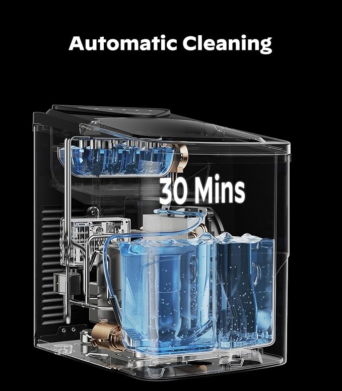 Silonn Smart Countertop Ice Maker, Compact Wi-Fi Ice Maker - Image 5