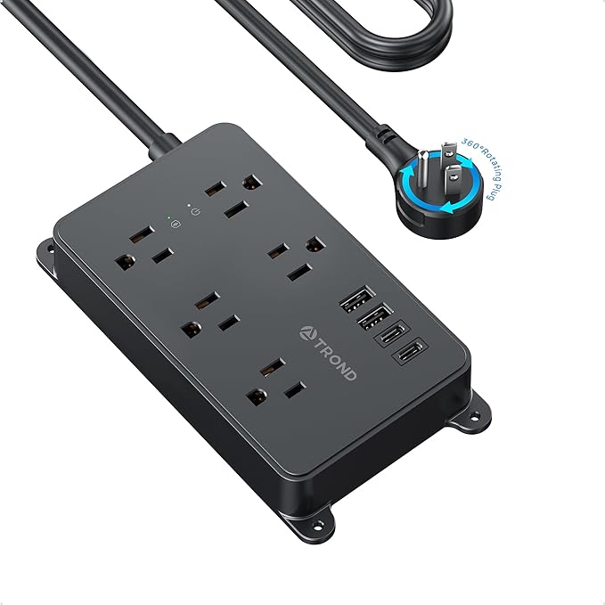 TROND Surge Protector Power Strip by TRONDOfficial