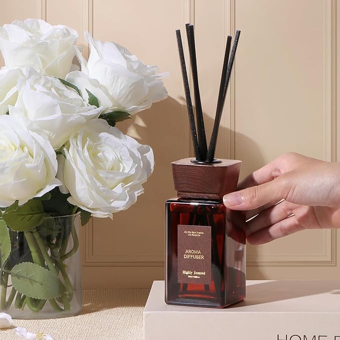 Reed Diffuser Set, 5.2 fl oz Sandalwood Reed Diffuser - Image 5