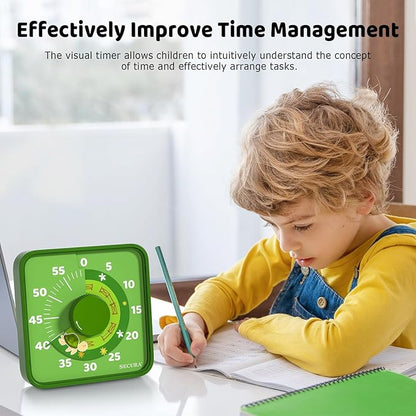 Secura 7.5-Inch Animal Pattern Visual Timer - Image 4