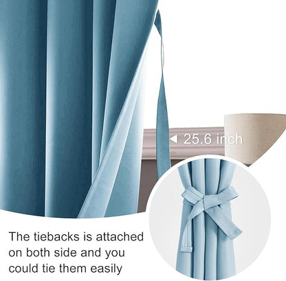 JIUZHEN Blackout Curtains for Bedroom - Image 6