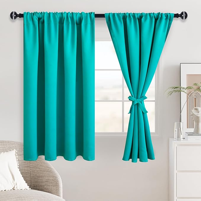 JIUZHEN Blackout Curtains by JIUZHEN