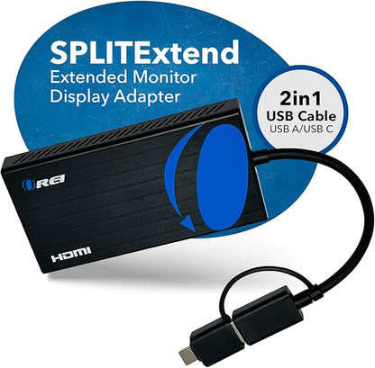 OREI SplitExtend HDMI Splitter Extended Display - Image 4
