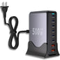 500W GaN USB C Charger Block Charging Station 8 Port Fast Charger Block by Fitquipment