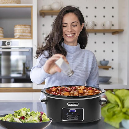HOMECOOKIN 8 Quart Programmable Slow Cooker, Kitchen Appliances, Perfect - Image 5