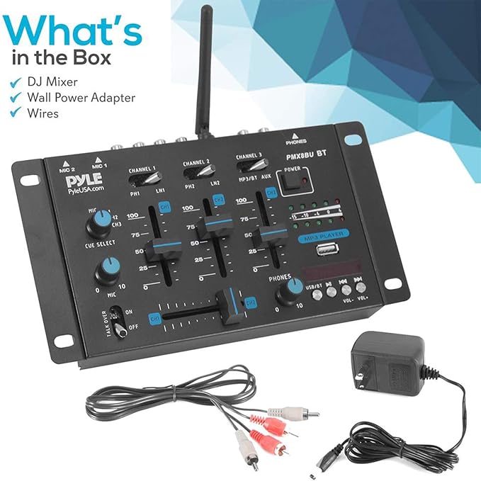 Pyle Wireless DJ Audio Mixer - Image 2