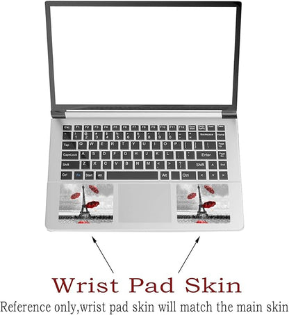 Laptop Skin Sticker Decal, Decorative Waterproof Removable, Eiffel Tower - Image 4