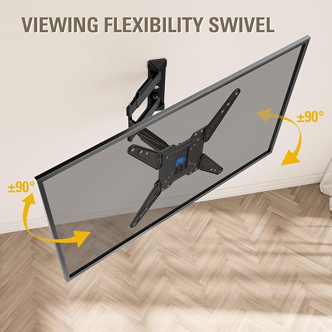 Mounting Dream TV Wall Mount for Most 26-55" TVs, Television Mount Full Motion - Image 3