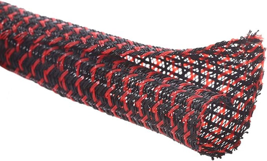 Alex Tech 25ft - 1/2 inch Cord Protector Wire Loom Tubing Cable Sleeve Split by AlexTech