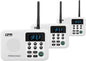 Wuloo Intercoms Wireless for Home 1 Mile Range 22 Channel 100 Digital Code by Wuloo