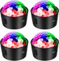 4-Pack Wiwreenm Mini Disco Ball Sound Activated Night Lights Projector by wiwreenm
