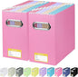 BALEINE File Organizer Box, Cardboard File Folder Organizer by BALEINE